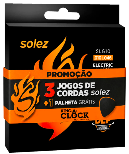Kit 3 Jogos Corda Guitarra Solez
